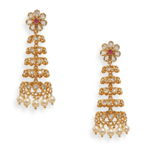 Tiered Earrings